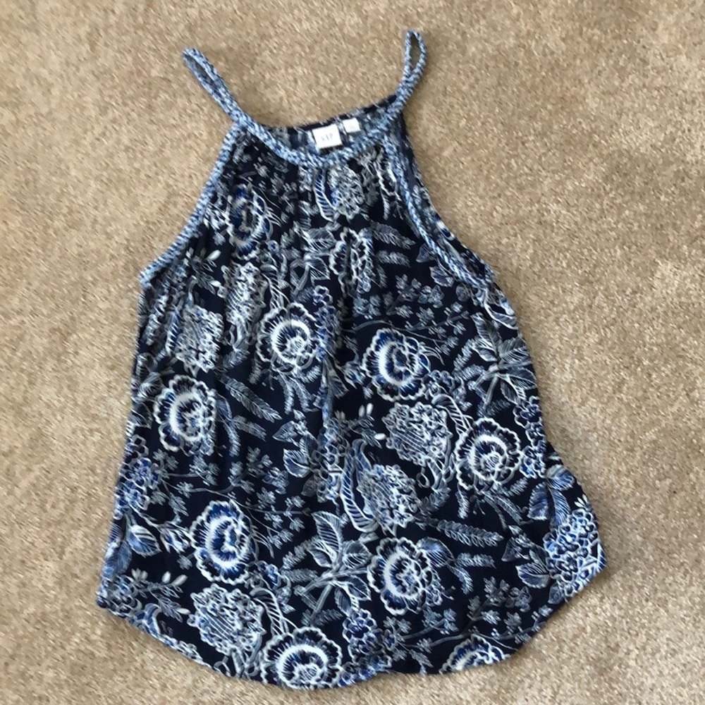 Gap Blue Tank Top